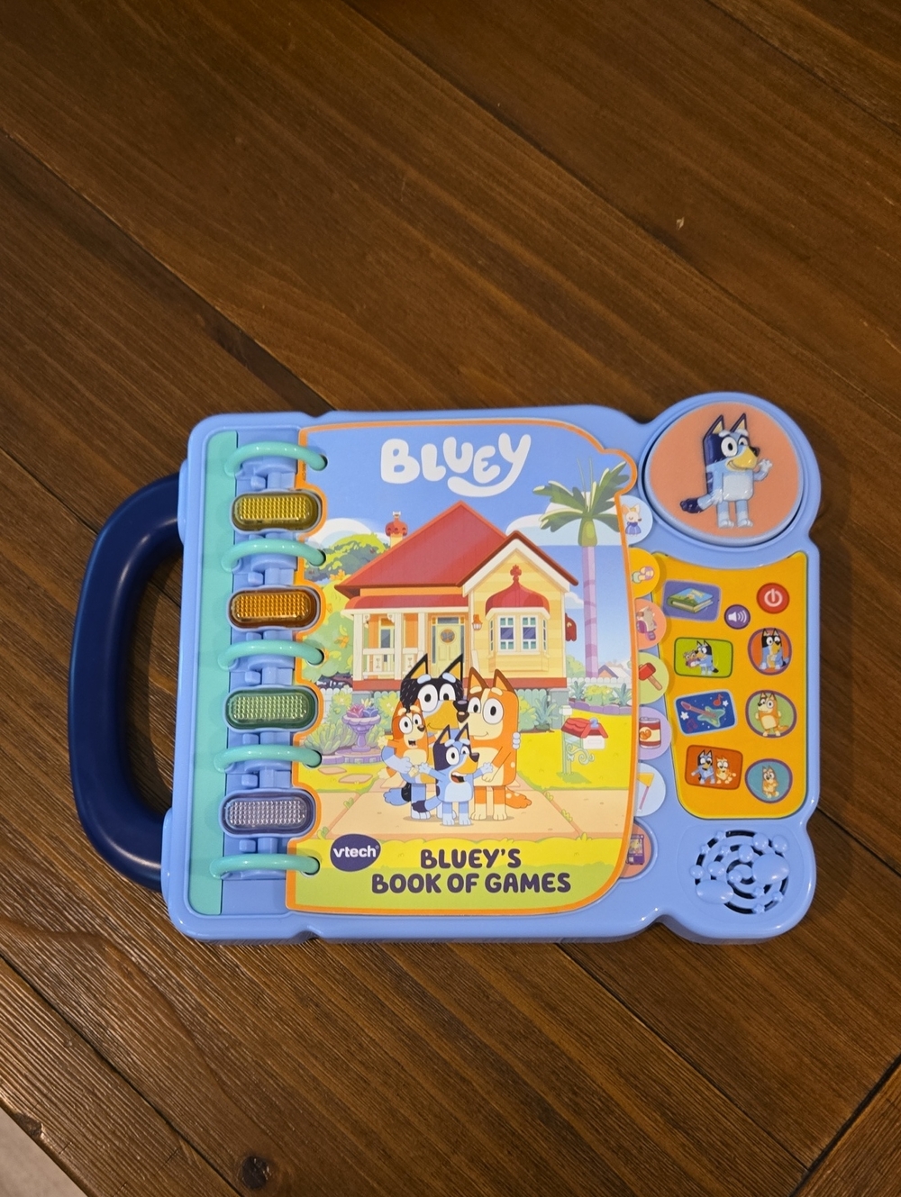 VTech Bluey’s Book of Games - Blue Interactive Learning Toy
